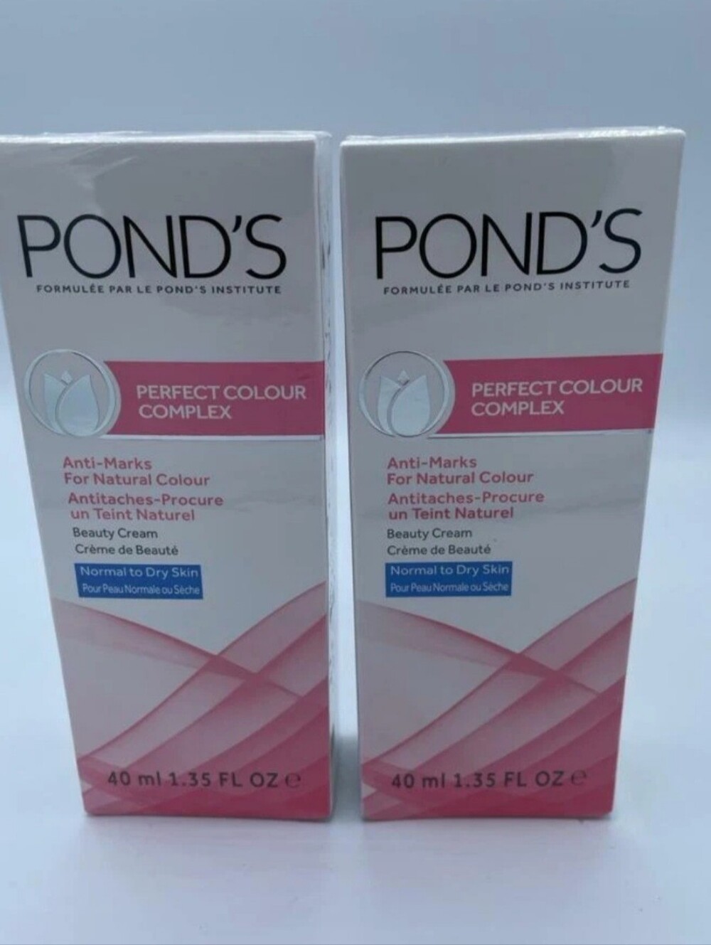 Pond’s Perfect Colour Complex Anti-Marks Beauty Cream 2-Pack 40ml NIB